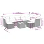 Set de sofás de jardín 10 pzas y cojines ratán sintético marrón by , Garden sets - Ref: Foro24-3218583, Price: 608,79 €, Disc...