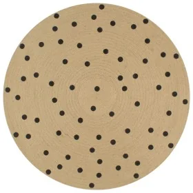 Handgewebter Juteteppich aus Tupfendruck-Jute 150 cm von , Teppiche - Ref: Foro24-133688, Preis: 62,45 €, Rabatt: %