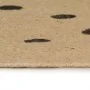 Alfombra de yute tejida a mano de yute estampado lunares 150 cm de , Alfombras - Ref: Foro24-133688, Precio: 62,45 €, Descuen...