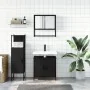 Juego de muebles de baño 3 pzas madera contrachapada negro by , Bathroom furniture - Ref: Foro24-3214700, Price: 154,08 €, Di...
