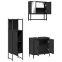Juego de muebles de baño 3 pzas madera contrachapada negro by , Bathroom furniture - Ref: Foro24-3214700, Price: 154,08 €, Di...