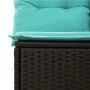 Set de sofás de jardín 6 pzas con cojines ratán sintético negro by , Garden sets - Ref: Foro24-3226764, Price: 427,96 €, Disc...