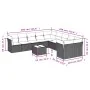 Set de sofás de jardín 11 pzas cojines ratán sintético marrón by , Garden sets - Ref: Foro24-3218253, Price: 716,39 €, Discou...