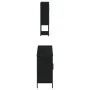 3 pcs bathroom furniture set plywood black by , Bathroom furniture - Ref: Foro24-3214670, Price: 158,68 €, Discount: %