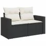 Set of 10 garden sofas and cushions synthetic rattan brown by , Garden sets - Ref: Foro24-3228903, Price: 590,17 €, Discount: %