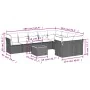 Set mit 10 Gartensofas mit Kissen synthetisches Rattangrau von , Gartensets - Ref: Foro24-3256152, Preis: 712,91 €, Rabatt: %