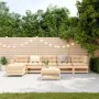 Juego de muebles de jardín 7 piezas madera maciza de pino de , Conjuntos de jardín - Ref: Foro24-3250616, Precio: 362,95 €, D...