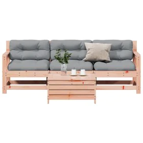 4 pcs garden furniture set and Douglas fir wood cushions by , Garden sets - Ref: Foro24-3250798, Price: 392,60 €, Discount: %