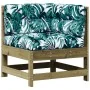 7 pcs garden furniture set and cushions impregnated pine wood by , Garden sets - Ref: Foro24-3250895, Price: 675,76 €, Discou...