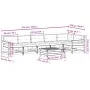 7 pcs garden furniture set and cushions impregnated pine wood by , Garden sets - Ref: Foro24-3250895, Price: 675,76 €, Discou...