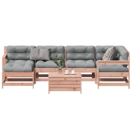 7 pcs garden furniture set and Douglas fir wood cushions by , Garden sets - Ref: Foro24-3250946, Price: 627,61 €, Discount: %
