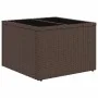 Set of garden sofas 11 pcs cushions synthetic rattan brown by , Garden sets - Ref: Foro24-3218103, Price: 671,62 €, Discount: %
