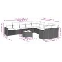Set Gartensofas 11 Stück Kissen synthetisches Rattan braun von , Gartensets - Ref: Foro24-3219513, Preis: 709,81 €, Rabatt: %