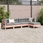 Set of 5 garden sofas with Douglas fir wood cushions by , Garden sets - Ref: Foro24-3299394, Price: 424,19 €, Discount: %