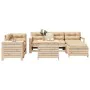 7-teilige Gartensofagarnitur aus massivem Kiefernholz von , Gartensets - Ref: Foro24-3250512, Preis: 466,66 €, Rabatt: %