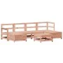 Set of 7 garden sofas solid fir Douglas wood by , Garden sets - Ref: Foro24-3250990, Price: 405,89 €, Discount: %