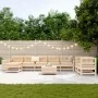 Set Gartensofas 10 Stück massives Kiefernholz von , Gartensets - Ref: Foro24-3250668, Preis: 578,36 €, Rabatt: %