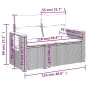 Set of 6 garden sofas with cushions synthetic rattan black by , Garden sets - Ref: Foro24-3226855, Price: 485,39 €, Discount: %