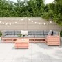 Set of 7 garden sofas solid fir Douglas wood by , Garden sets - Ref: Foro24-3250874, Price: 446,44 €, Discount: %