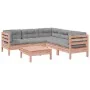 Set of 6 garden sofas with Douglas fir wood cushions by , Garden sets - Ref: Foro24-3299450, Price: 461,42 €, Discount: %
