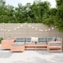 Set of 7 garden sofas solid fir Douglas wood by , Garden sets - Ref: Foro24-3250978, Price: 444,76 €, Discount: %