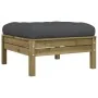 Juego de sofás jardín 6 pzas con cojines madera pino impregnada by , Garden sets - Ref: Foro24-3299529, Price: 525,95 €, Disc...