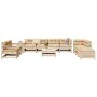 Set Gartensofas 11 Stück massives Kiefernholz von , Gartensets - Ref: Foro24-3250628, Preis: 682,17 €, Rabatt: %