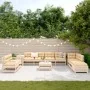 Set Gartensofas 11 Stück massives Kiefernholz von , Gartensets - Ref: Foro24-3250628, Preis: 682,17 €, Rabatt: %