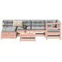 Set of 7 garden sofas solid fir Douglas wood by , Garden sets - Ref: Foro24-3250910, Price: 415,47 €, Discount: %