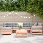 Set of 7 garden sofas solid fir Douglas wood by , Garden sets - Ref: Foro24-3250950, Price: 405,70 €, Discount: %