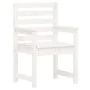 7-piece garden dining set solid pine white wood by , Garden sets - Ref: Foro24-3154708, Price: 582,66 €, Discount: %