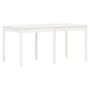 7-piece garden dining set solid pine white wood by , Garden sets - Ref: Foro24-3154708, Price: 582,66 €, Discount: %