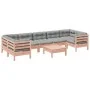 Set of 8 garden sofas with Douglas fir wood cushions by , Garden sets - Ref: Foro24-3299340, Price: 634,81 €, Discount: %