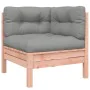 Set of 9 garden sofas with Douglas fir wood cushions by , Garden sets - Ref: Foro24-3299375, Price: 778,66 €, Discount: %