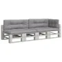 Cushions for pallets 5 units gray fabric by , Cushions for chairs and sofas - Ref: Foro24-3217135, Price: 159,53 €, Discount: %