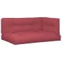 Cushions for pallet sofa 5 units red fabric by , Cushions for chairs and sofas - Ref: Foro24-3217140, Price: 148,65 €, Discou...