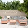Set of garden sofas 8 pcs solid fir wood Douglas by , Garden sets - Ref: Foro24-3250590, Price: 455,19 €, Discount: %