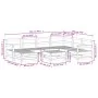 Set of garden sofas 8 pcs solid fir wood Douglas by , Garden sets - Ref: Foro24-3250590, Price: 455,19 €, Discount: %