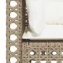 3-seater garden sofa with cushions synthetic rattan beige by , Outdoor sofas - Ref: Foro24-365940, Price: 270,97 €, Discount: %