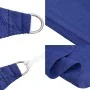 Blue HDPE triangular sail awning 160 g/m² 5x7x7 m by , Umbrellas - Ref: Foro24-311539, Price: 47,53 €, Discount: %
