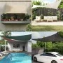 Rectangular sail awning HDPE yellow 160 g/m² 6x7 m by , Umbrellas - Ref: Foro24-311579, Price: 78,57 €, Discount: %
