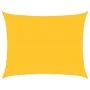 Rectangular sail awning HDPE yellow 160 g/m² 6x7 m by , Umbrellas - Ref: Foro24-311579, Price: 78,57 €, Discount: %