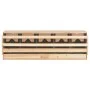Ponedero para gallinas 5 compartimentos madera pino 117x33x38cm de vidaXL, Incubadoras de huevos - Ref: Foro24-170660, Precio...
