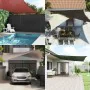 Toldo de vela trapecio HDPE marrón 160 g/m² 4/5x4 m de , Sombrillas - Ref: Foro24-311821, Precio: 50,22 €, Descuento: %