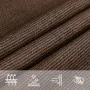 HDPE brown trapezium sail awning 160 g/m² 4/5x4 m by , Umbrellas - Ref: Foro24-311821, Price: 50,22 €, Discount: %