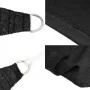 Black HDPE triangular sail awning 160 g/m² 5x7x7 m by , Umbrellas - Ref: Foro24-311759, Price: 59,17 €, Discount: %