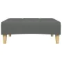 Reposapiés de tela gris oscuro 77x55x31 cm de , Otomanas - Ref: Foro24-4007372, Precio: 68,59 €, Descuento: %