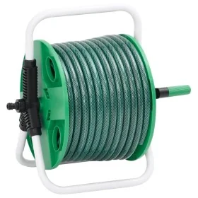 Carrete de manguera de pie con set racores PVC verde 0,5" 50 m von , Gartenschlauchhalter - Ref: Foro24-3281512, Preis: 75,79...