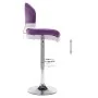 Taburete de cocina de cuero sintético morado von , Küchenhocker - Ref: Foro24-249654, Preis: 84,23 €, Rabatt: %