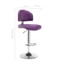 Taburete de cocina de cuero sintético morado von , Küchenhocker - Ref: Foro24-249654, Preis: 84,23 €, Rabatt: %